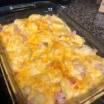 SLOW COOKER HAM AND POTATO CASSEROLE Recipe Image