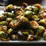 Roasted Brussels Sprouts With Garlic Recipe Image
