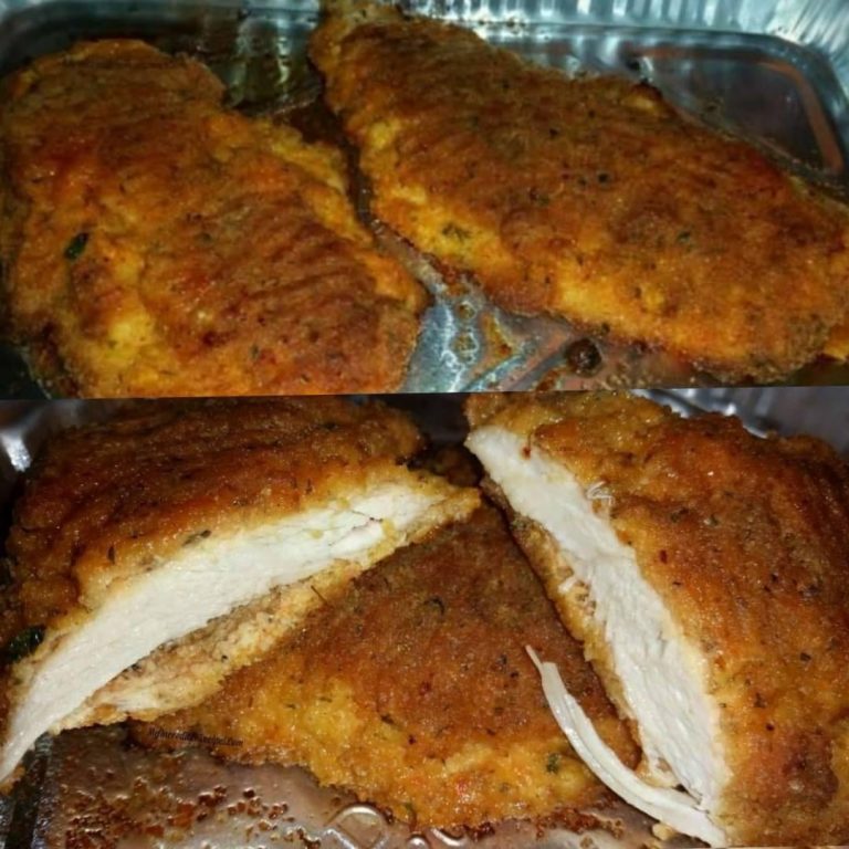 Incredible Cheesy Parmesan Oven-Fried Chicken! Recipe Image