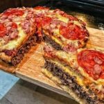 Open-Faced Pizza Burgers Recipe Image