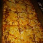 THREE CHEESE BEEF LASAGNA Recipe Image