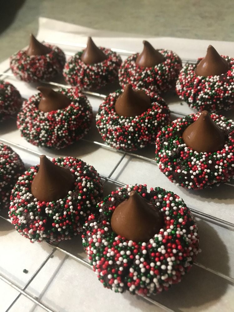 Chocolate Kiss Cookies