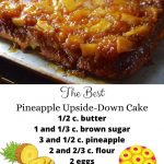 THE BEST PINEAPPLE UPSIDE-DOWN CAKE Recipe Image