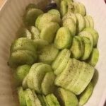 Cucumbers with salt, pepper & vinegar Recipe Image