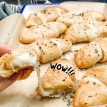 Cheese & Garlic Crescents Recipe Image