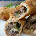 Cheesesteak Eggrolls Recipe Image
