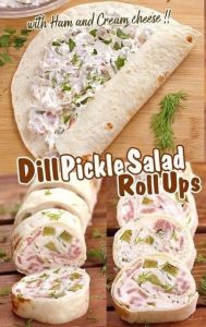 Dill Pickle Tortilla Roll Ups - Susan Recipes
