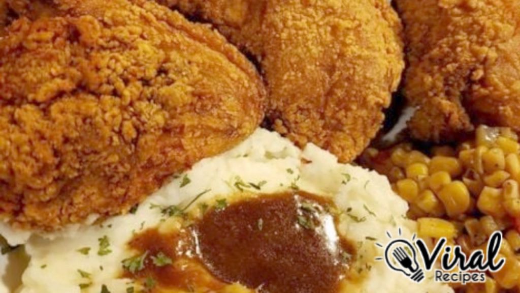 Crispy oven-baked fried chicken breasts