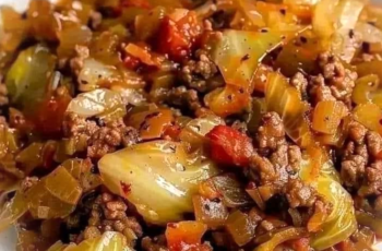 Cabbage and Ground Beef